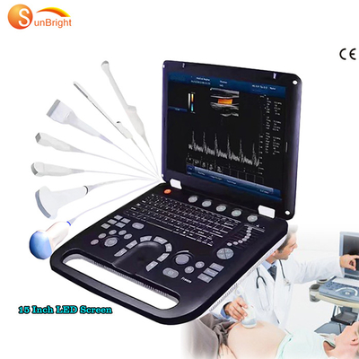 General 3D 4D 15&quot; Doppler Ultrasound 4D Clear Images Laptop Ultrasound Machine Price